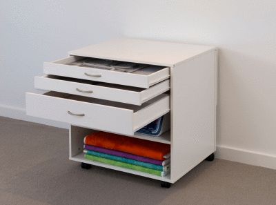 Horn Modular 3 Drawer with Adjustable Shelf